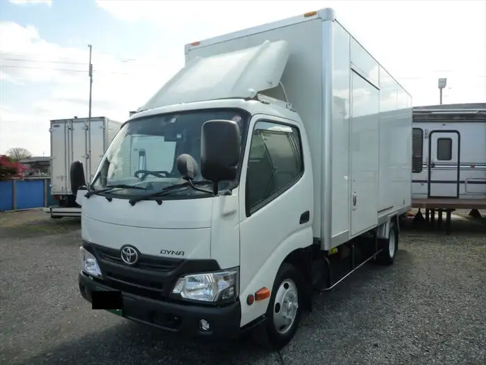 トヨタ ダイナ 小型 アルミバン サイドドア TKG-XZU655 の中古トラック【車両No.162295】
