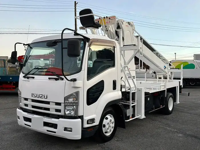 いすゞ フォワード 中型/増トン 高所・建柱車 建柱車 SKG-FRR90S1 の中古トラック【車両No.162301】