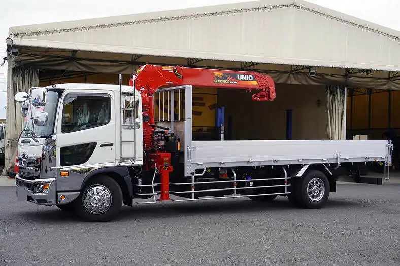 日野 レンジャー 中型/増トン クレーン付 アルミブロック 5段 の中古トラック【車両No.162529】