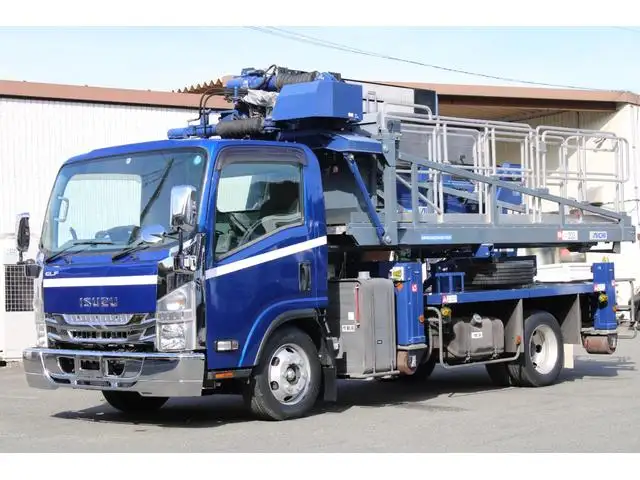 いすゞ エルフ 小型 高所・建柱車 建柱車  の中古トラック【車両No.162232】