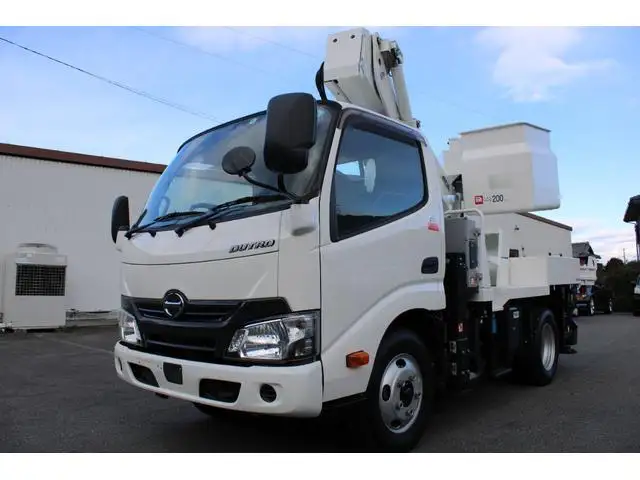 日野 デュトロ 小型 高所・建柱車 高所作業車 電工仕様 の中古トラック【車両No.162415】