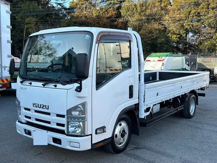 いすゞ エルフ 小型 平ボディ SKG-NLR85AR H23 の中古トラック【車両No.162648】