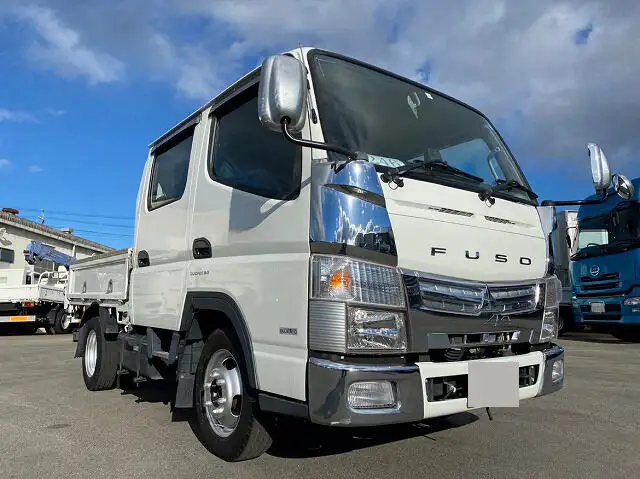 三菱 キャンター 小型 平ボディ Wキャブ TPG-FBA00 の中古トラック【車両No.162675】