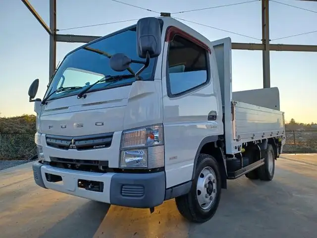 三菱 キャンター 小型 平ボディ パワーゲート アルミブロック の中古トラック【車両No.162919】