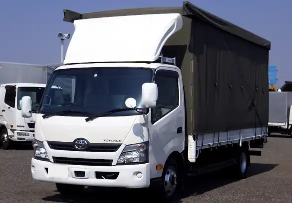 トヨタ トヨエース 小型 平ボディ 幌 TPG-XZU722 の中古トラック【車両No.163140】