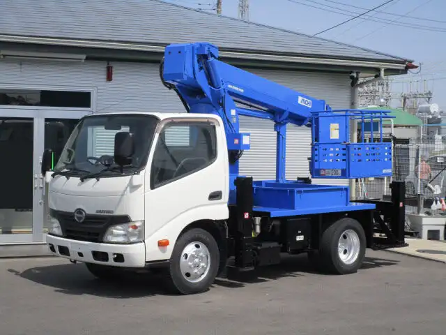 日野 デュトロ 小型 高所・建柱車 高所作業車 TKG-XZU600E の中古トラック【車両No.163185】