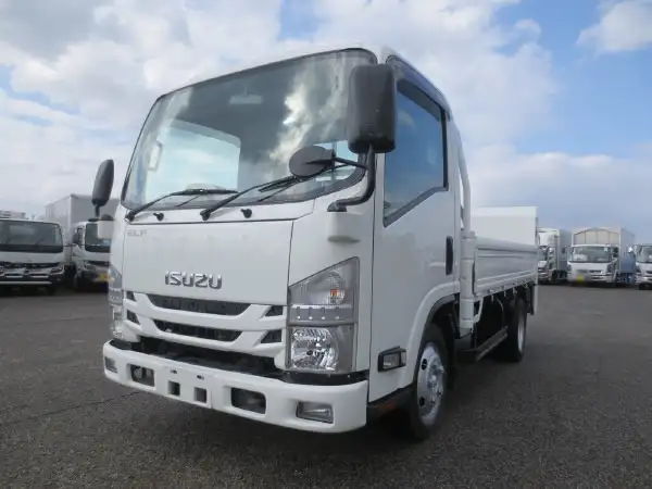いすゞ エルフ 小型 平ボディ パワーゲート 床鉄板 の中古トラック【車両No.162740】