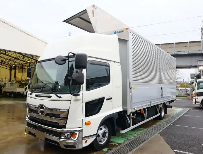 日野 レンジャー 中型/増トン ウイング エアサス ベッド の中古トラック【車両No.162918】