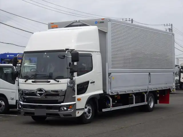 日野 レンジャー 中型/増トン ウイング エアサス ベッド の中古トラック【車両No.163590】