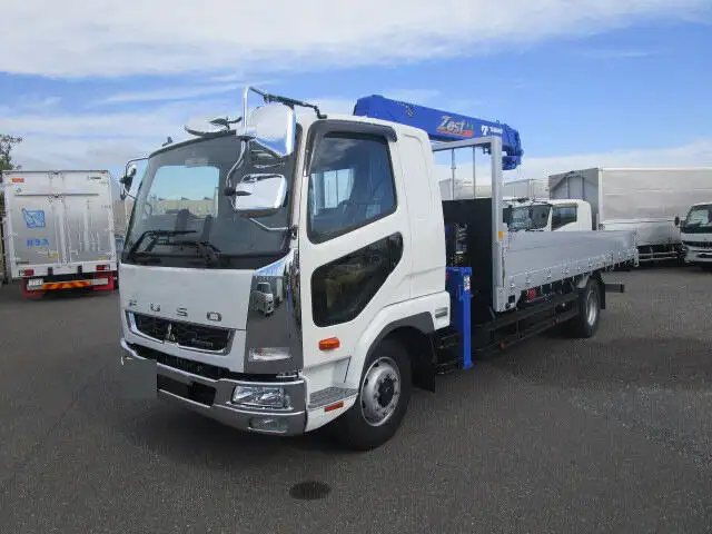 三菱 ファイター 中型/増トン クレーン付 アルミブロック 4段 の中古トラック【車両No.163022】