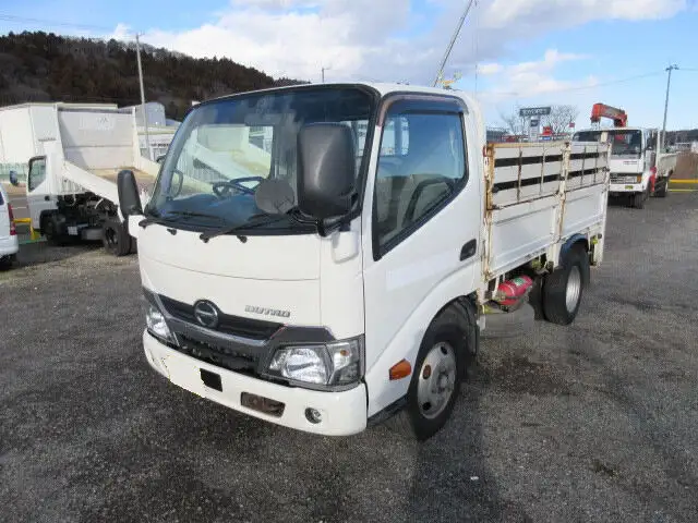 日野 デュトロ 小型 平ボディ パワーゲート 床鉄板 の中古トラック【車両No.162980】