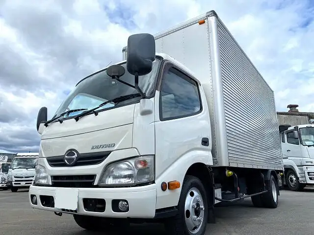 日野 デュトロ 小型 アルミバン パワーゲート TKG-XZC655M の中古トラック【車両No.163497】