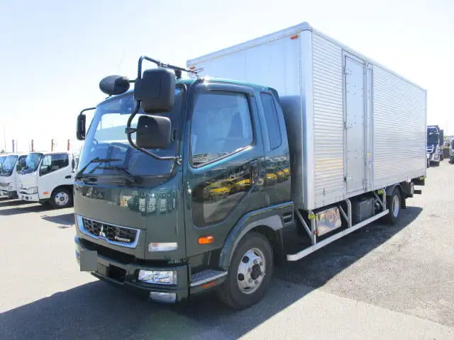 三菱 ファイター 中型/増トン アルミバン パワーゲート エアサス の中古トラック【車両No.163726】