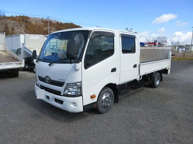 トヨタ ダイナ 小型 平ボディ Wキャブ パワーゲート の中古トラック【車両No.163780】
