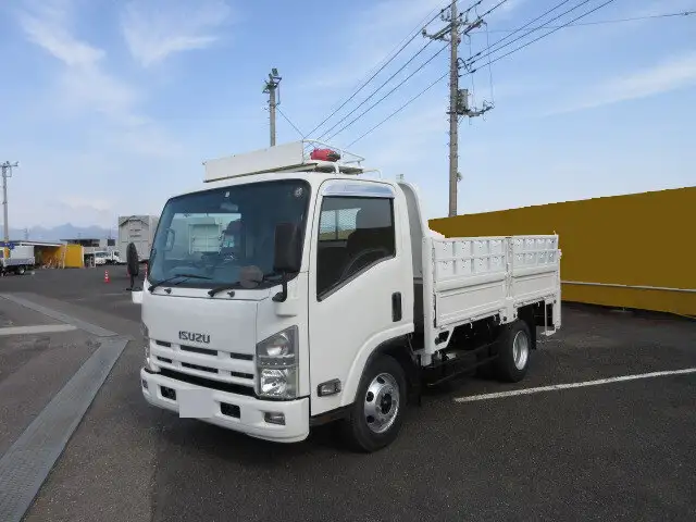 いすゞ エルフ 小型 平ボディ パワーゲート 床鉄板 の中古トラック【車両No.163781】