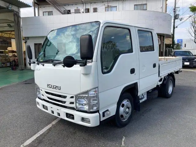 いすゞ エルフ 小型 平ボディ Wキャブ TRG-NJR85A の中古トラック【車両No.163750】