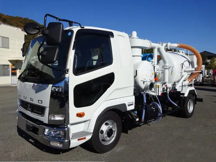 三菱 ファイター 中型/増トン タンク車 汚泥吸引車 2KG-FK62F の中古トラック【車両No.163638】