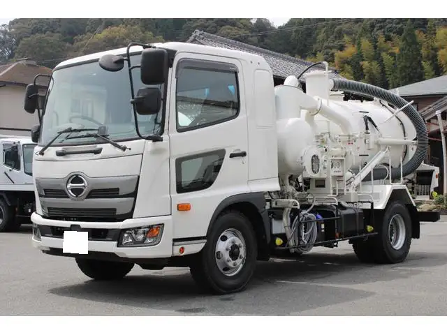 日野 レンジャー 中型/増トン タンク車 汚泥吸引車  の中古トラック【車両No.163465】