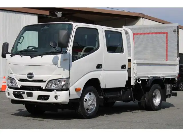 日野 デュトロ 小型 平ボディ Wキャブ パワーゲート の中古トラック【車両No.163503】