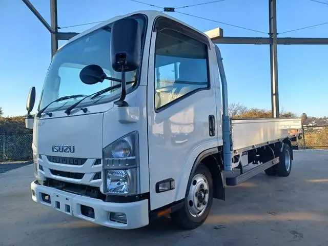 いすゞ エルフ 小型 平ボディ アルミブロック  の中古トラック【車両No.163560】