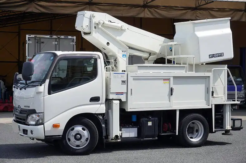 日野 デュトロ 小型 高所・建柱車 高所作業車 電工仕様 の中古トラック【車両No.163852】