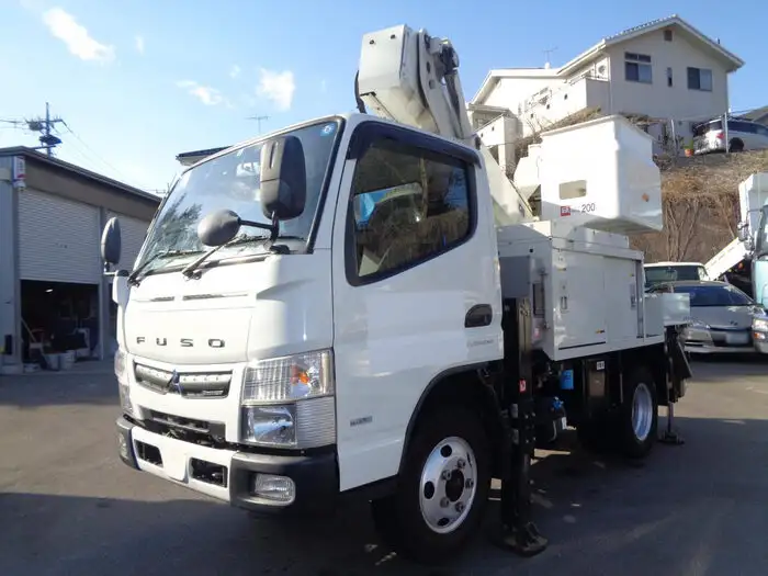 三菱 キャンター 小型 高所・建柱車 高所作業車 電工仕様 の中古トラック【車両No.163933】