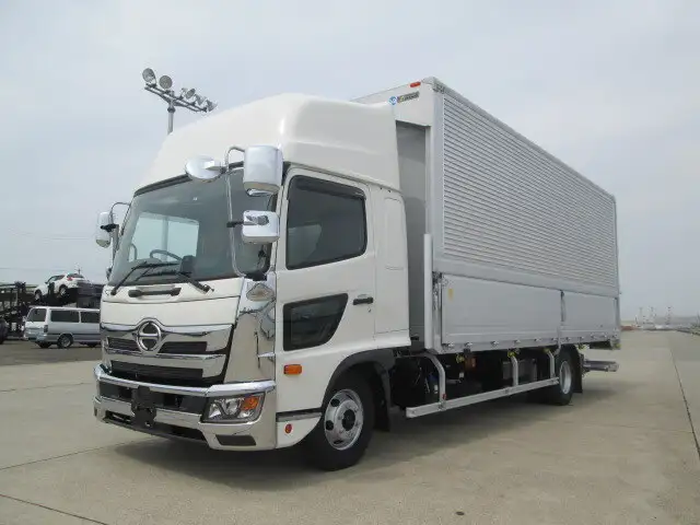 日野 レンジャー 中型/増トン ウイング パワーゲート エアサス の中古トラック【車両No.163971】