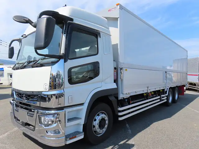 三菱 スーパーグレート 大型 ウイング ハイルーフ エアサス の中古トラック【車両No.163940】