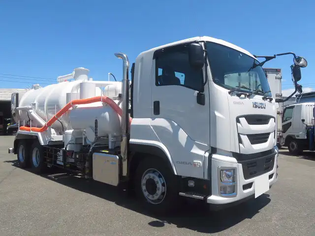 いすゞ ギガ 大型 タンク車 汚泥吸引車 2PG-CYZ77CM の中古トラック【車両No.143035】