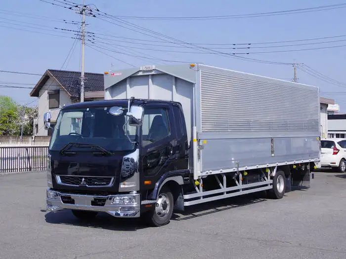 三菱 ファイター 中型/増トン ウイング エアサス ベッド の中古トラック【車両No.164304】