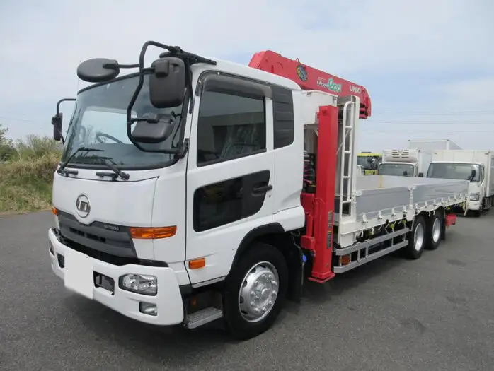 日産UD コンドル 中型/増トン 車両重機運搬 3段クレーン ラジコン の中古トラック【車両No.164467】