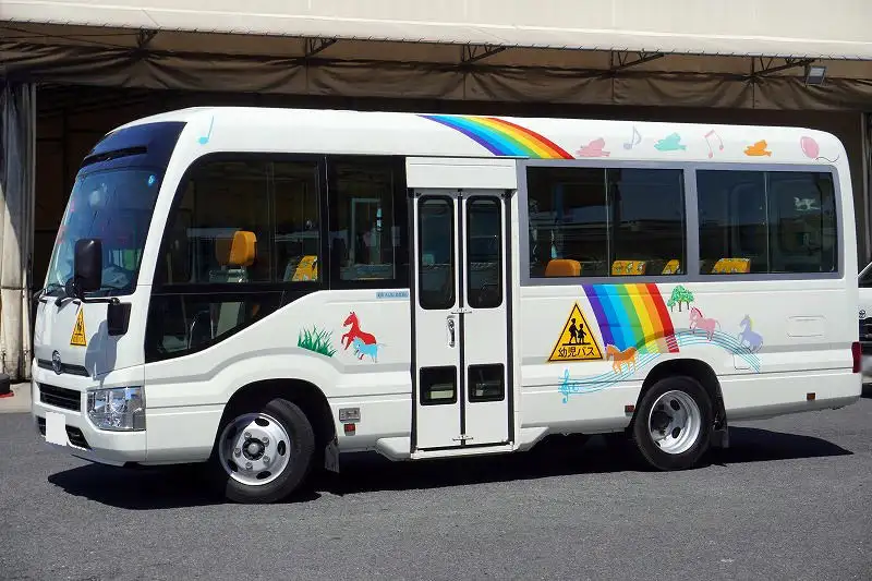 トヨタ コースター 小型 バス 園児バス SKG-XZB60 の中古トラック【車両No.164640】