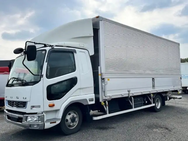三菱 ファイター 中型/増トン ウイング パワーゲート ベッド の中古トラック【車両No.164754】