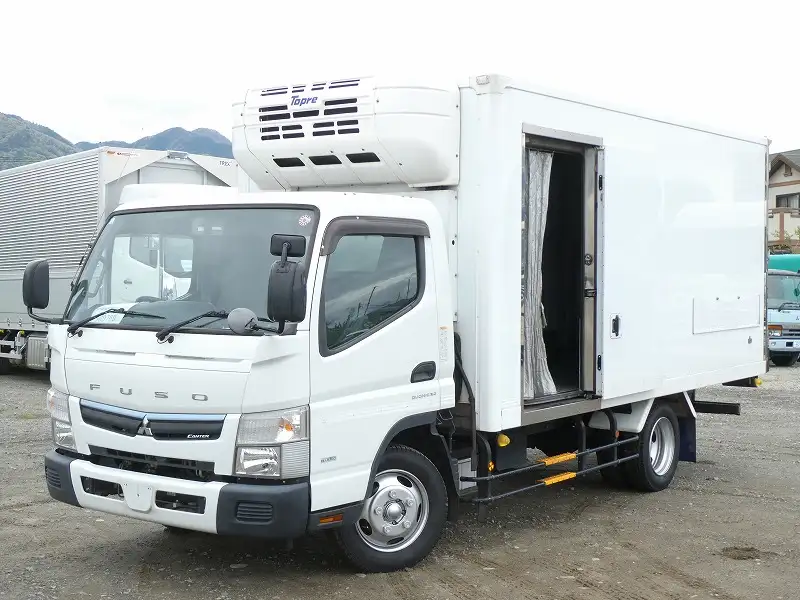 三菱 キャンター 小型 冷凍冷蔵 低温 床アルミ の中古トラック【車両No.164879】