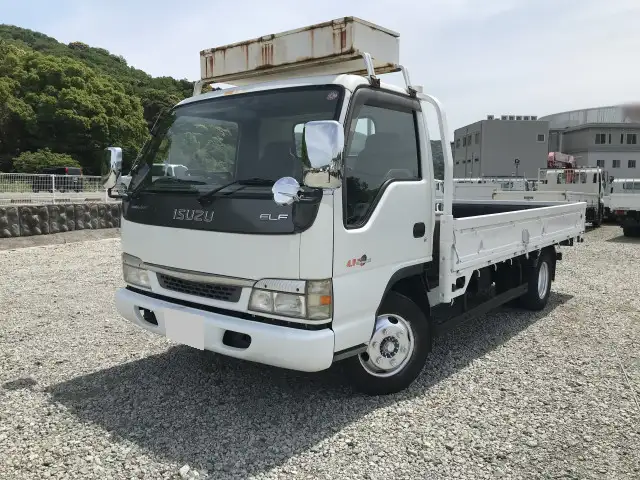 いすゞ エルフ 小型 平ボディ 床鉄板 KR-NPR81LAR の中古トラック【車両No.165009】
