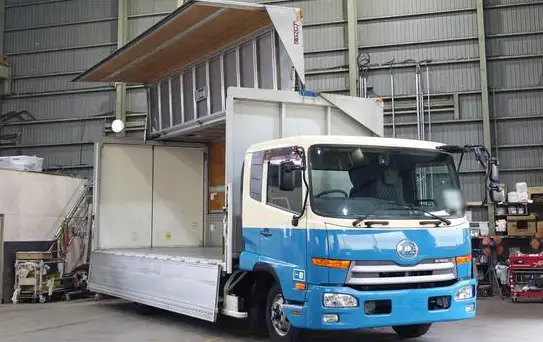 日産UD コンドル 中型/増トン ウイング 床鉄板 ベッド の中古トラック【車両No.164967】