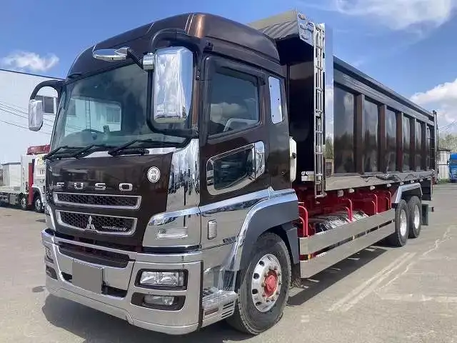 三菱 スーパーグレート 大型 ダンプ 土砂禁 ハイルーフ の中古トラック【車両No.165200】