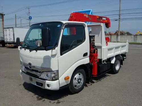 日野 デュトロ 小型 ダンプ クレーン付き 2RG-XZU600T の中古トラック【車両No.165224】