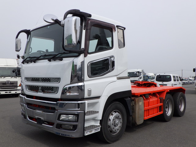 三菱 スーパーグレート 大型 トラクター 2デフ ベッド の中古トラック【車両No.165492】