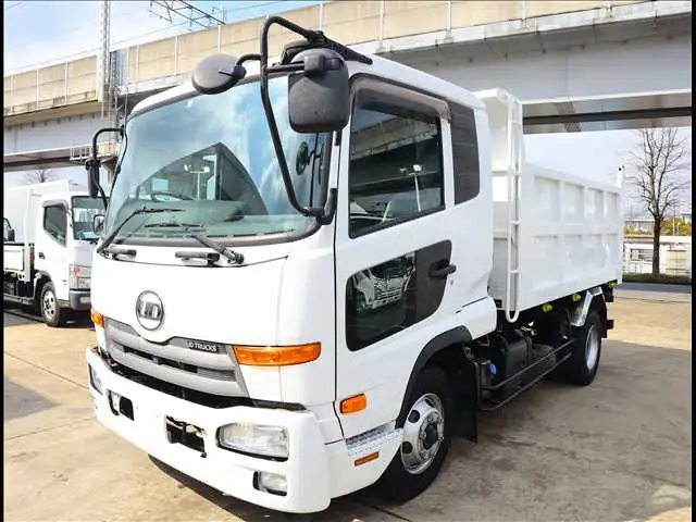 日産UD コンドル 中型/増トン ダンプ 土砂禁 ステンレス張り の中古トラック【車両No.165453】