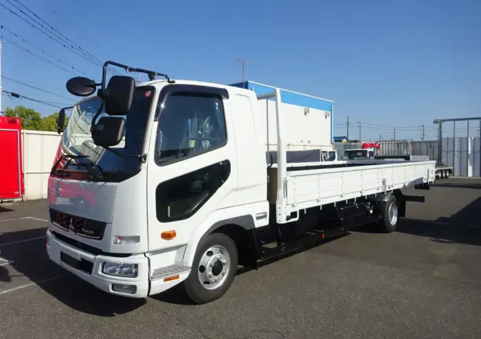 三菱 ファイター 中型/増トン 平ボディ ベッド 2KG-FK62F の中古トラック【車両No.165635】