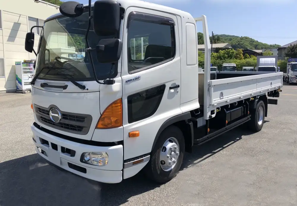 日野 レンジャー 中型/増トン 平ボディ ベッド TKG-FD7JGAA の中古トラック【車両No.165640】