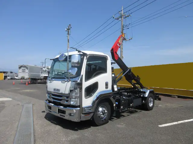 いすゞ フォワード 中型/増トン アームロール ツインホイスト 2RG-FRR90S2 の中古トラック【車両No.165746】