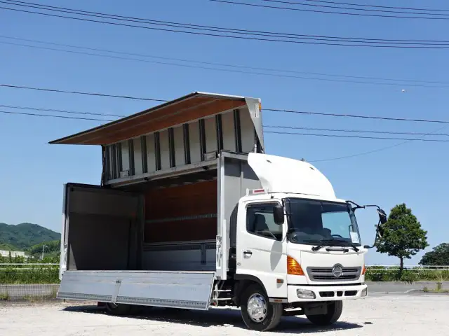 日野 レンジャー 中型/増トン ウイング パワーゲート エアサス の中古トラック【車両No.165738】