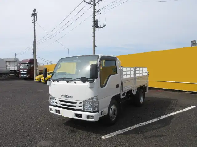 いすゞ エルフ 小型 平ボディ パワーゲート 床鉄板 の中古トラック【車両No.165778】