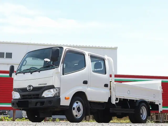 日野 デュトロ 小型 平ボディ Wキャブ パワーゲート の中古トラック【車両No.165831】