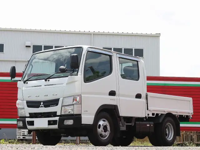 三菱 キャンター 小型 平ボディ Wキャブ SKG-FDA00 の中古トラック【車両No.165891】