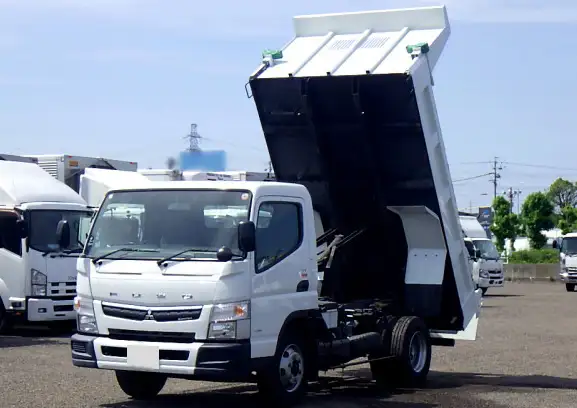 三菱 キャンター 小型 ダンプ 強化 コボレーン の中古トラック【車両No.166325】