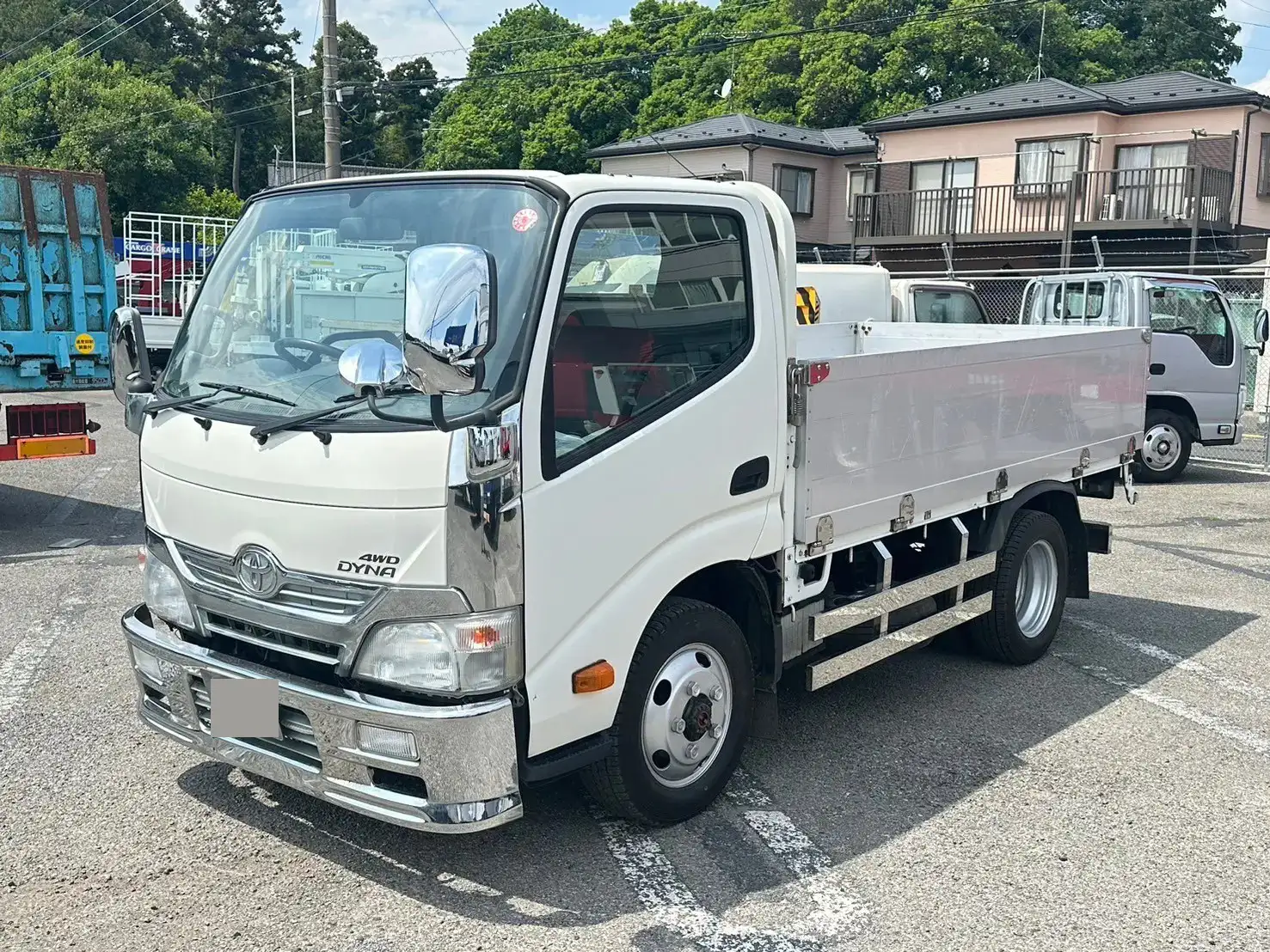 トヨタ ダイナ 小型 平ボディ アルミブロック TKG-XZU675 の中古トラック【車両No.166273】