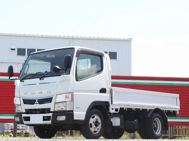 三菱 キャンター 小型 平ボディ 床鉄板 TPG-FBA20 の中古トラック【車両No.166353】